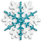 soave deco winter christmas snowflake scrap - png ฟรี