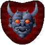 demon head - Бесплатный анимированный гифка
