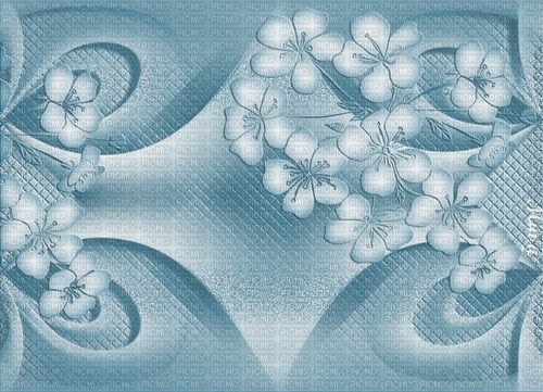 bg-blå-blommor--background-blue-flowers- - бесплатно png