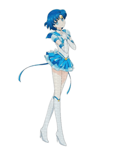 Sailor Mercury 🌙 elizamio - bezmaksas png