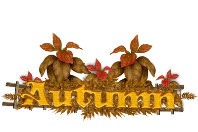 autumn-text - png gratuito
