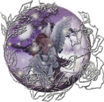Violet sphere laurachan - Бесплатный анимированный гифка