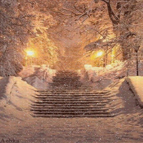 winter  background by nataliplus - Animovaný GIF zadarmo