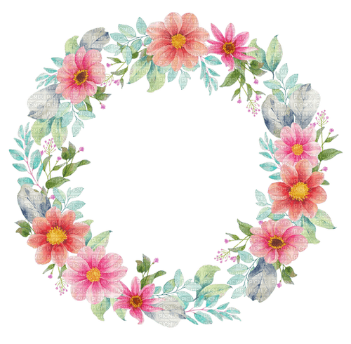 Blumenkranz - kostenlos png