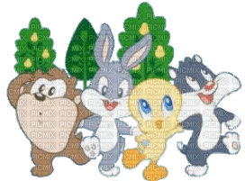 Baby Tazz and Baby Friends - gratis png