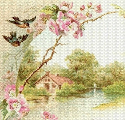 Vintage Easter Background - nemokama png