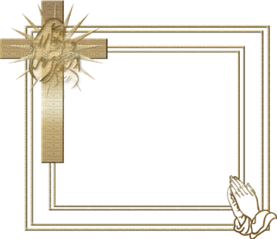 frame-religion-guld - 無料png