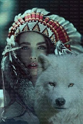 squaw -wolf - ingyenes png
