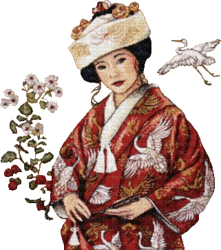 geisha - Animovaný GIF zadarmo