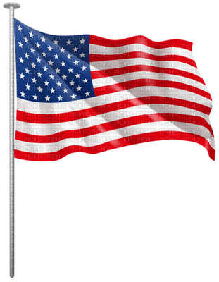 Kaz_Creations America 4th July Independance Day American Flag - 免费PNG