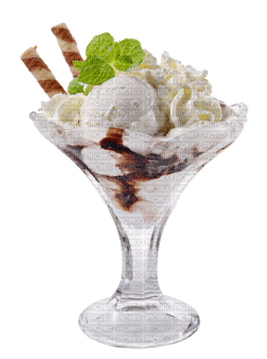 Kaz_Creations Dessert Icecream Sundae Deco - png ฟรี