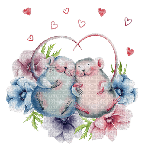 valentine mouse  by nataliplus - png grátis