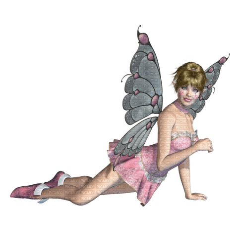 pink jolly fairy - бесплатно png