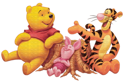 winnie pooh and friends - PNG gratuit
