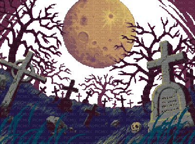 graveyard spooky bp - Ilmainen animoitu GIF