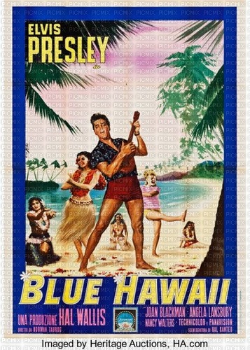 Elvis movie poster - zdarma png