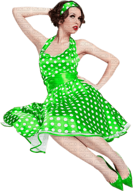 Kaz_Creations Woman Femme Green - δωρεάν png