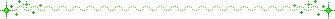 green stars divider - 免费PNG