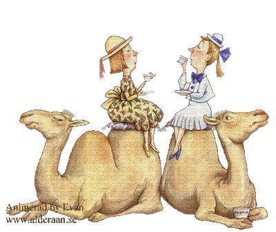 ani-tanter-kamel - GIF animasi gratis