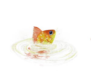 Surreal fish, gif, Adam64 - Free PNG