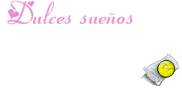DULCES SUEñOS - 免费动画 GIF
