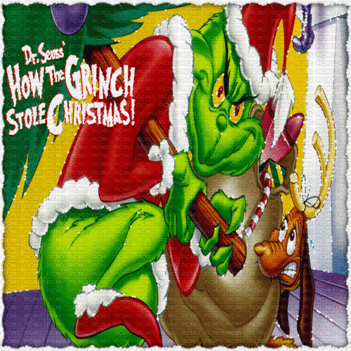 Grinch milla1959 - GIF animado gratis