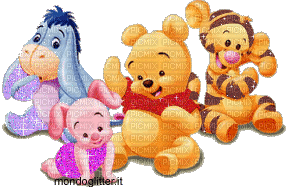 winnie  pooh - GIF animasi gratis