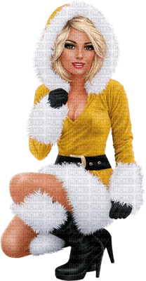 woman christmas bp - δωρεάν png