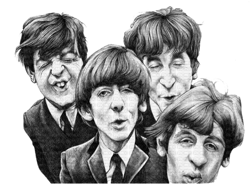 The Beatles milla1959 - 免费PNG