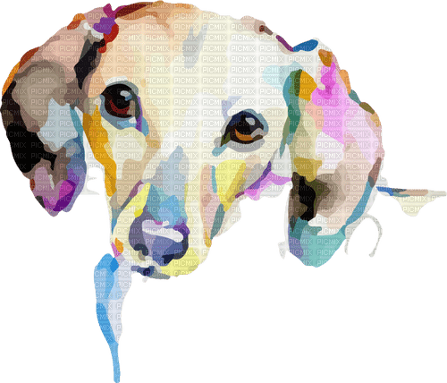 loly33 chien d'aquarelle - png gratis