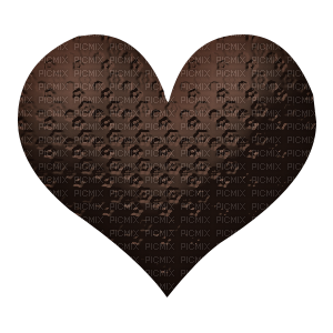 Coeur Chocolat:) - gratis png