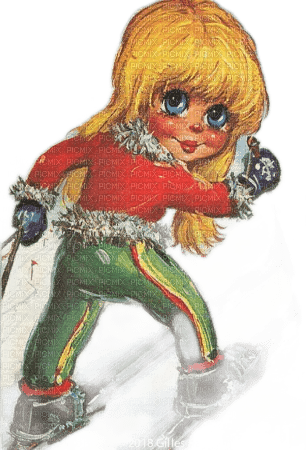 loly33 poulbot hiver - Free PNG