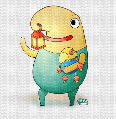 Mr Drippy with Plush! - Free PNG