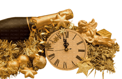 Kaz_Creations  Happy New Year Deco - PNG gratuit