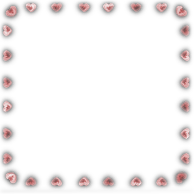 red hearts frame - δωρεάν png