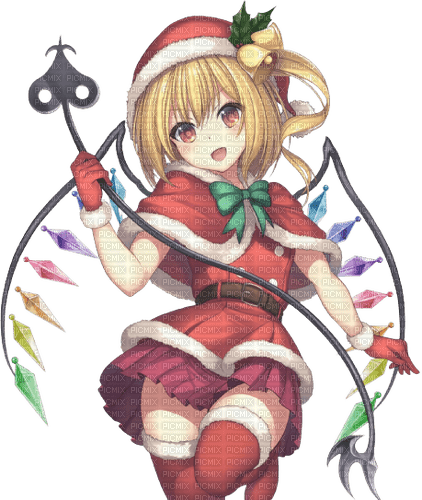 flandre scarlet christmas - 無料png
