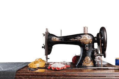 vintage sewing machine bp - png gratuito