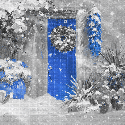 soave background animated vintage christmas winter - Gratis animeret GIF