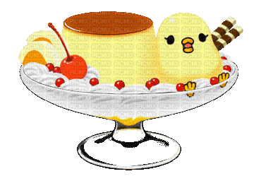 Cute Dessert - Безплатен анимиран GIF