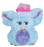 Funky Furby Azul (Blue) - Free PNG