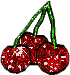 glitter cherry - Безплатен анимиран GIF