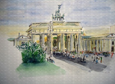 Brandenburger Tor, Berlin - gratis png