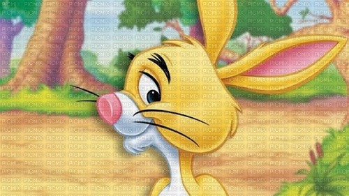 Winnie The Pooh Rabbit Background - gratis png