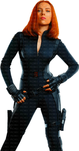 Scarlett Johansson in Black Widow - darmowe png