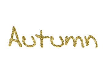 text autumn automne - GIF animé gratuit