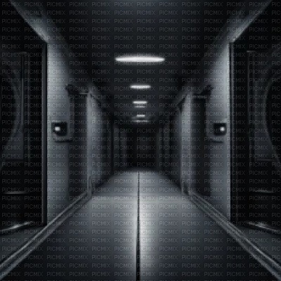 Black Sci-Fi Corridor - 免费PNG