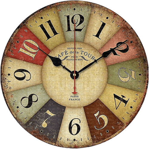 Vintage.Clock.Horloge.Reloj.Victoriabea - png gratuito