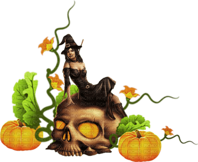 Kaz_Creations Halloween Witch - ingyenes png