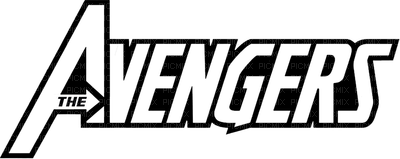 Kaz_Creations Logo Text Avengers - zadarmo png
