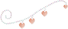 hearts pink diamond swirl - Бесплатный анимированный гифка
